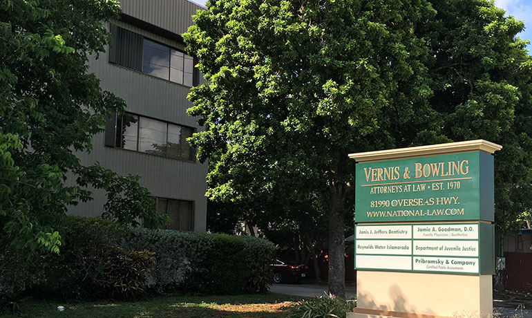 Vernis & Bowling Islamorada, FL Office