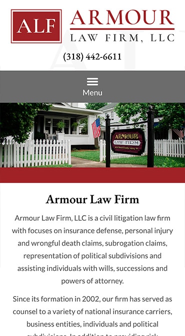 Armour Law Firm Alexandria, LA Office