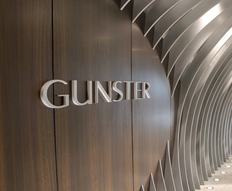 Gunster Palm Beach, FL Office
