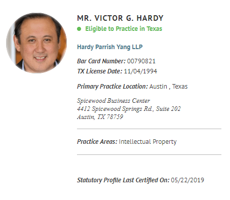 Hardy, Parrish, Yang, LLP Austin,  Office
