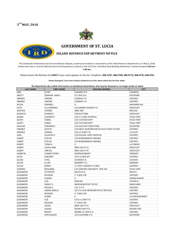 Du Boulay, Anthony & Co Castries, Saint Lucia Office