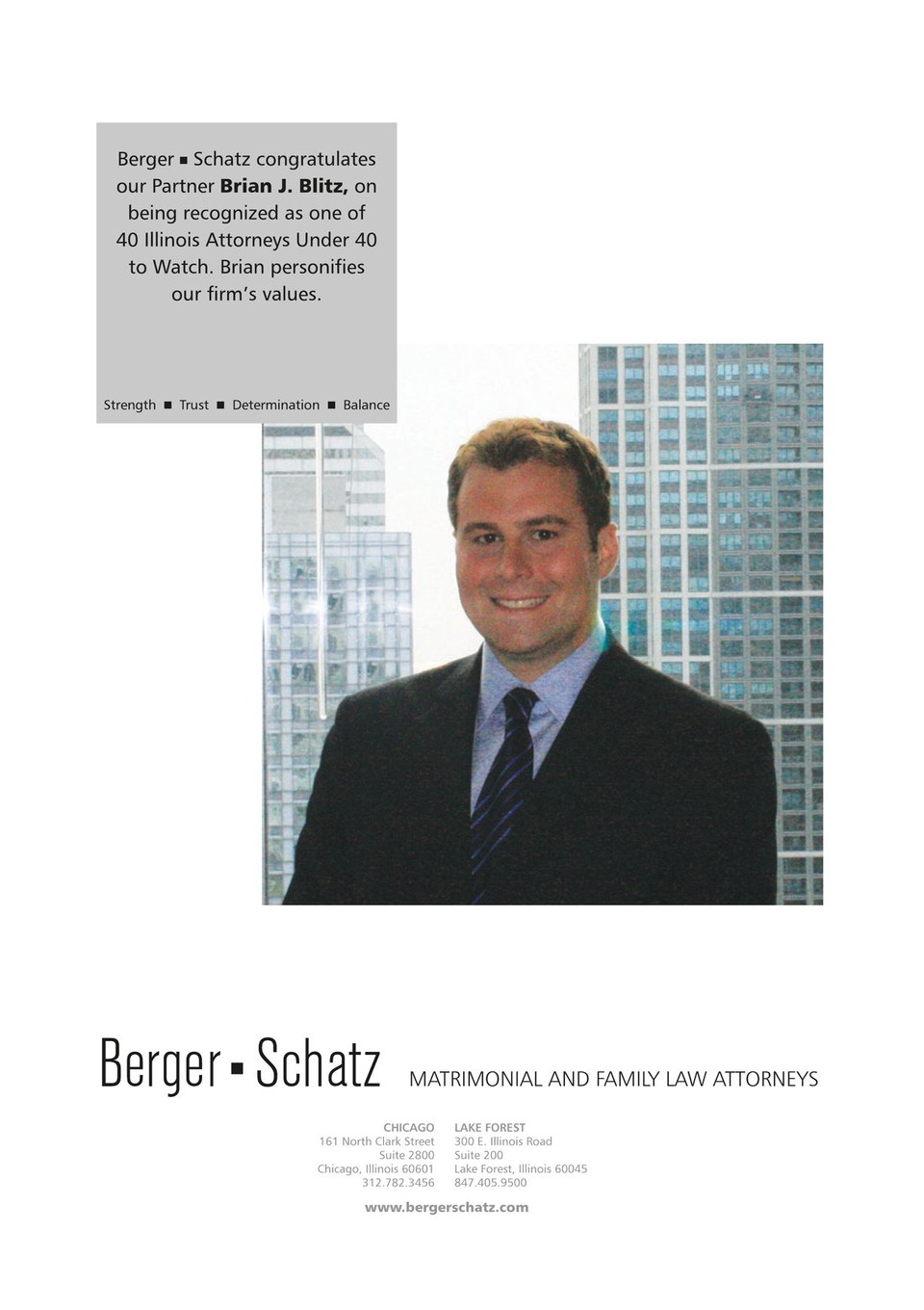 Berger & Schatz Lake Forest, IL Office