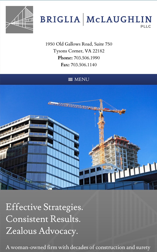 Briglia McLaughlin, PLLC Tysons Corner, VA Office