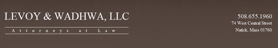 Levoy & Wadhwa, LLC Natick,  Office