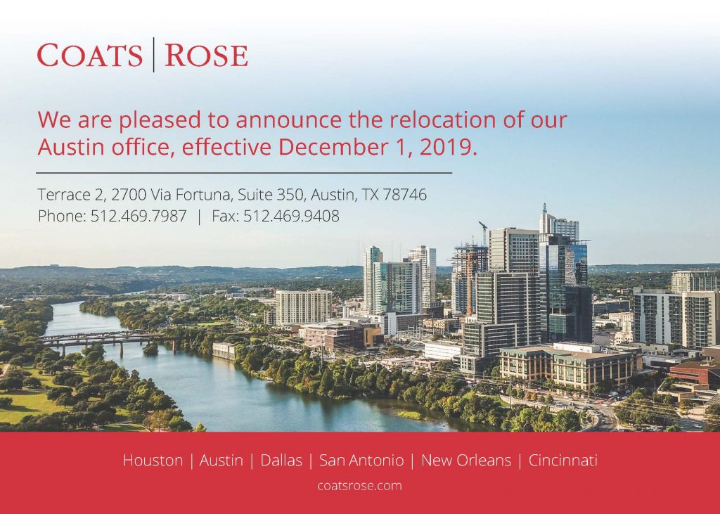 Coats Rose Austin, TX Office
