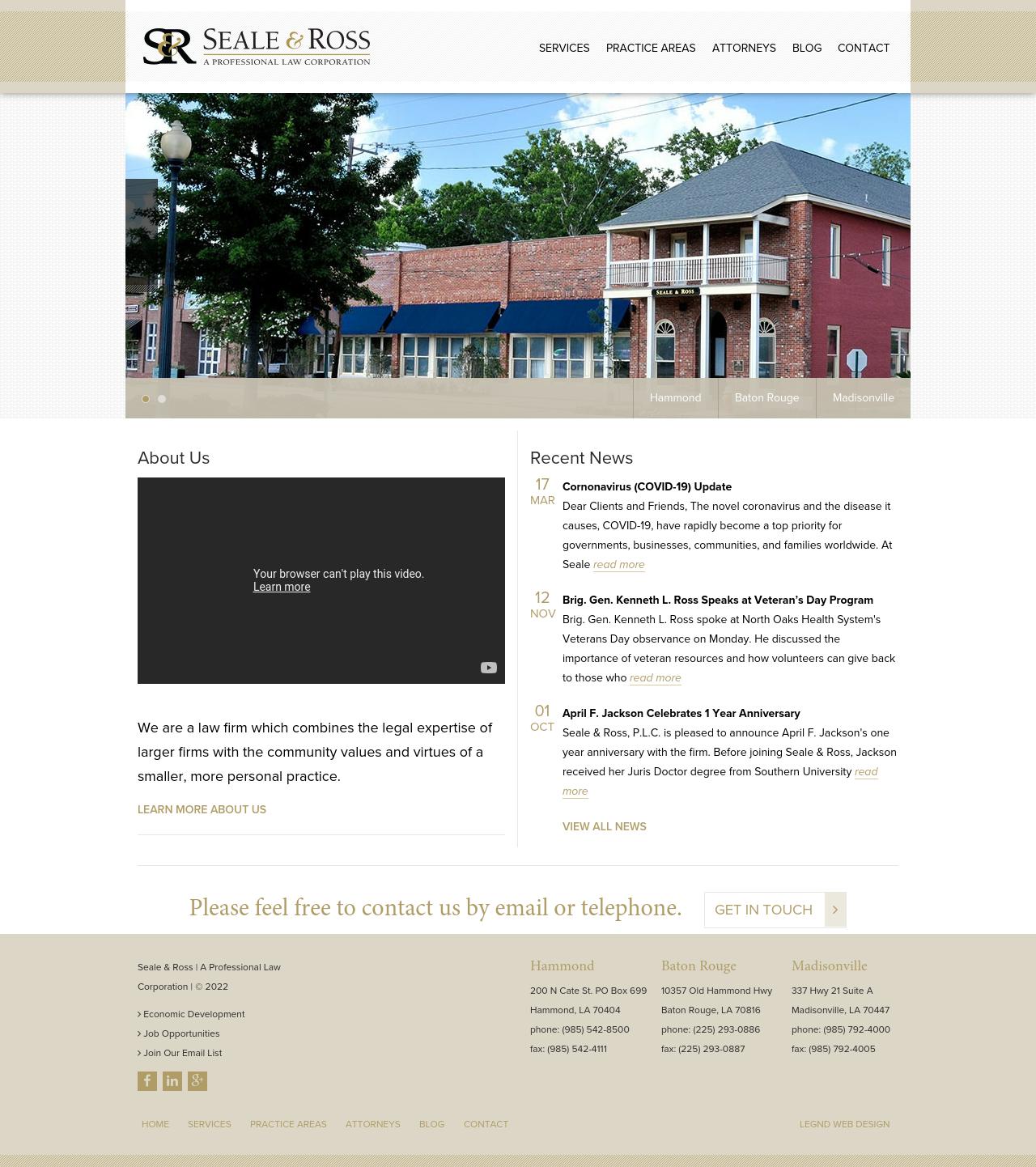 Seale & Ross Baton Rouge, LA Office