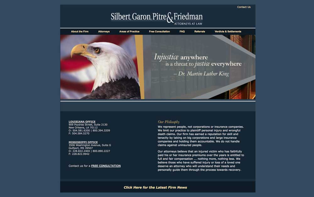 Silbert, Garon, Pitre & Friedman New Orleans, LA Office