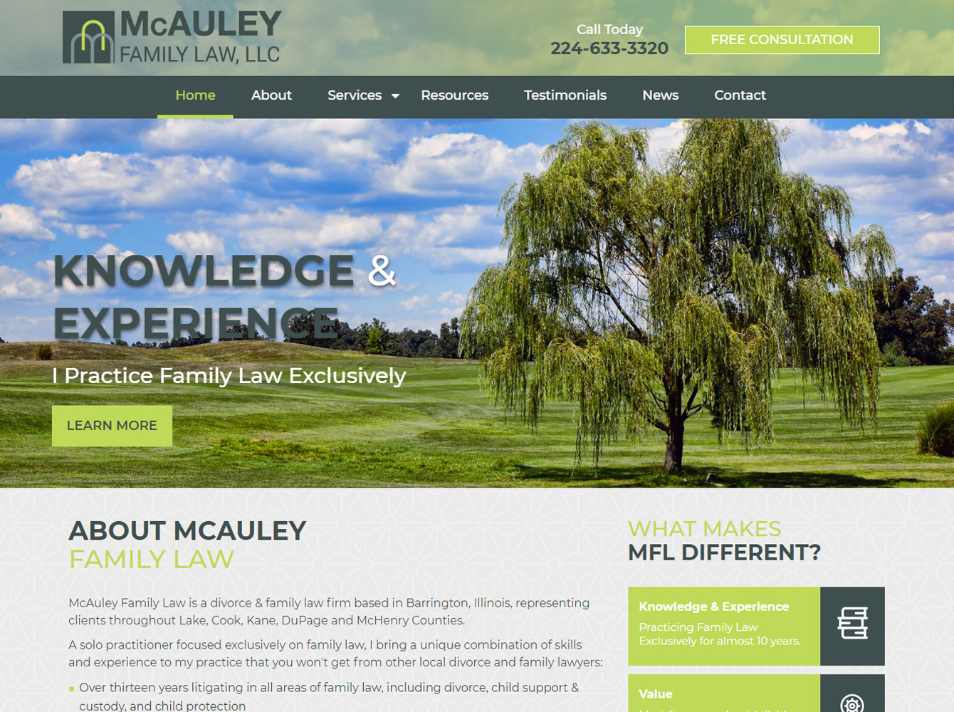 McAuley Family Law, LLC Barrington,  Office