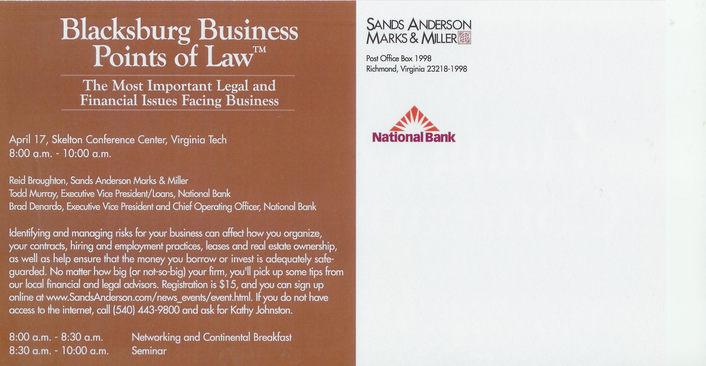 Sands Anderson PC Richmond, VA Office