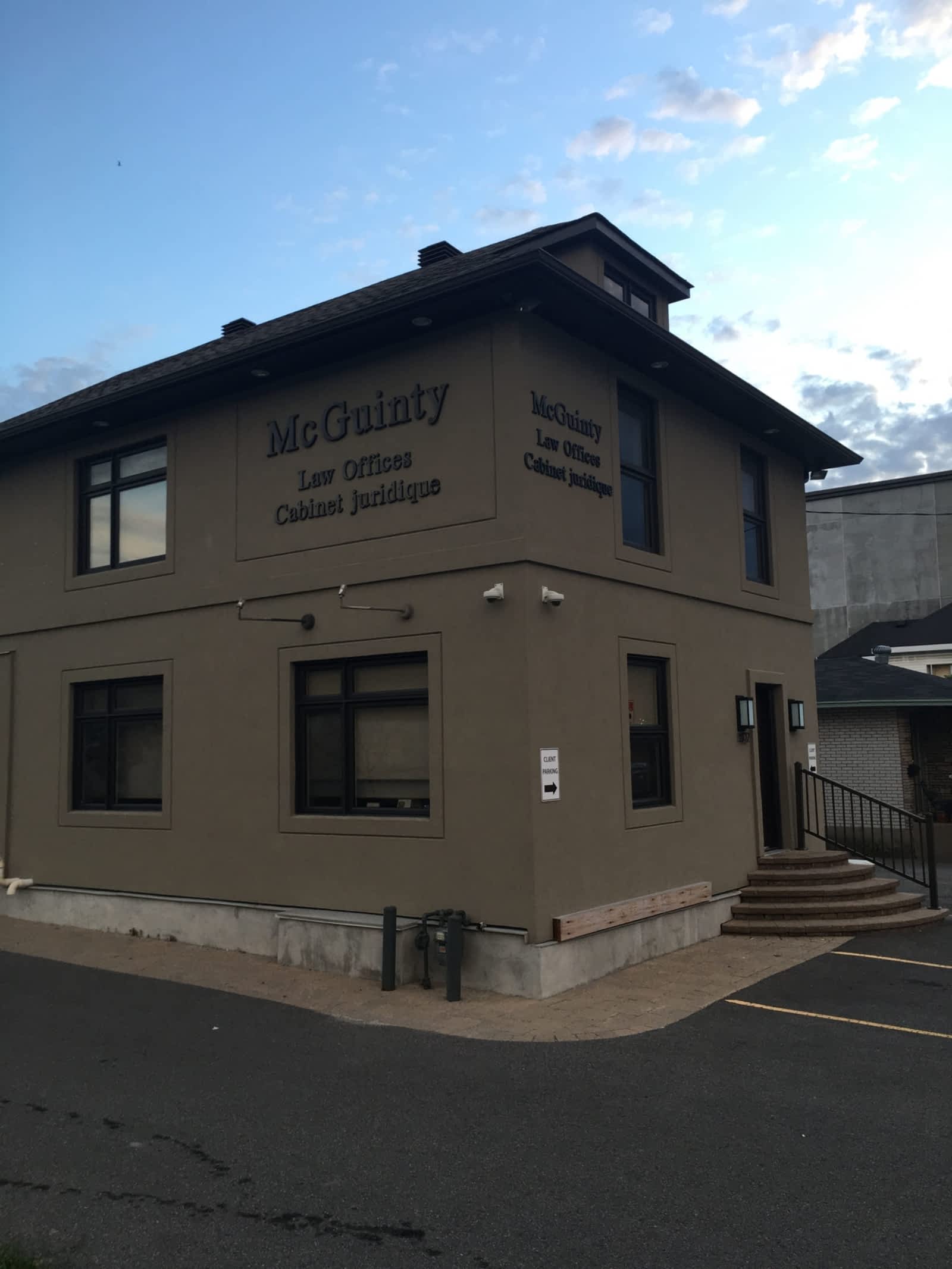 McGuinty Law Offices Ottawa, Canada Office