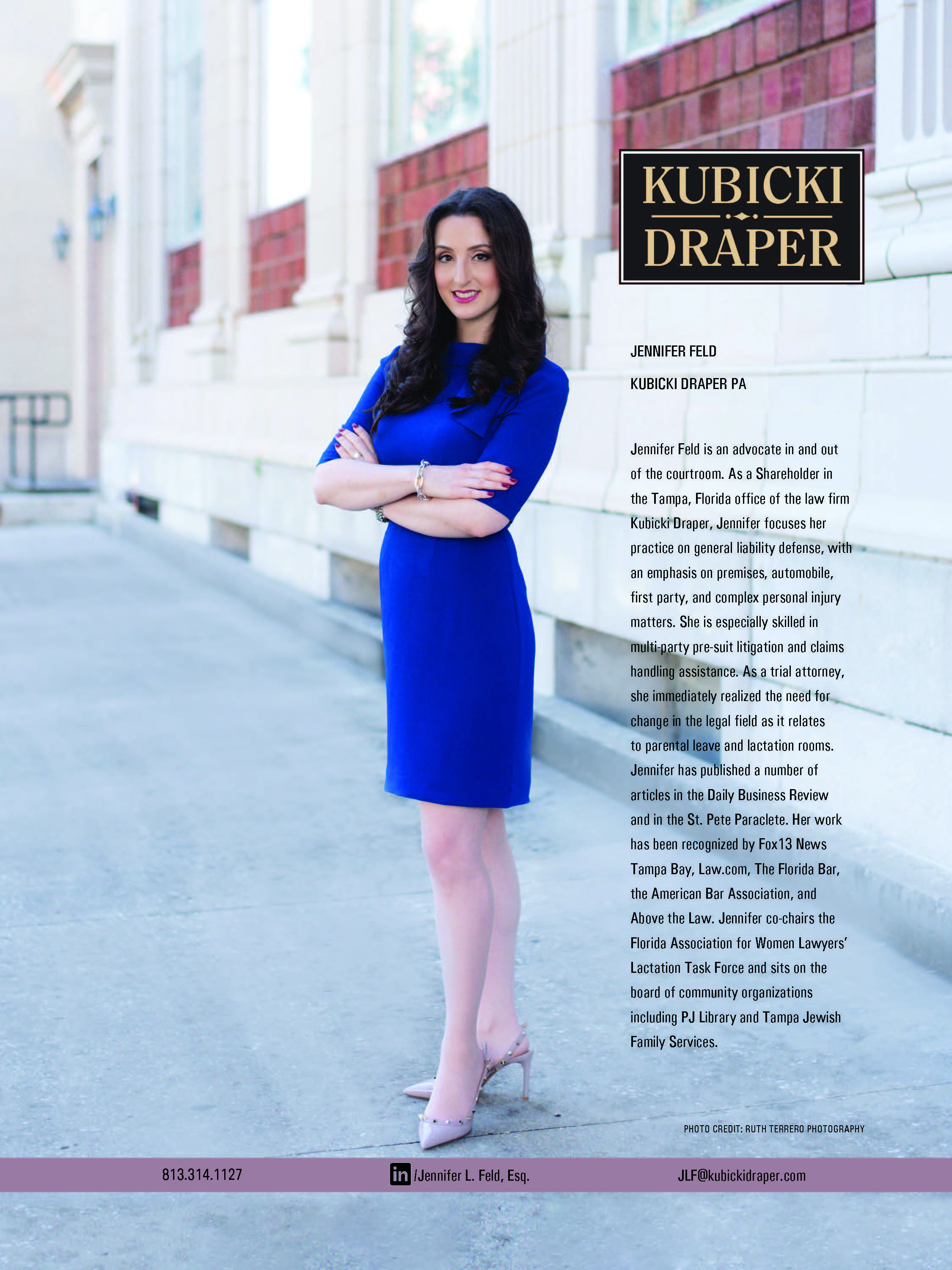 Law offices of Kubicki Draper Tampa, FL Office