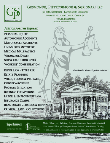 Gesmonde, Pietrosimone & Sgrignari, L.L.C Hamden, CT Office