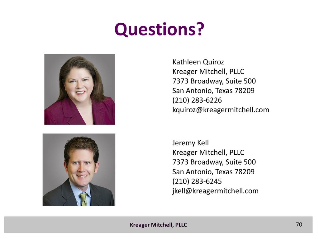 KreagerMitchell San Antonio,  Office