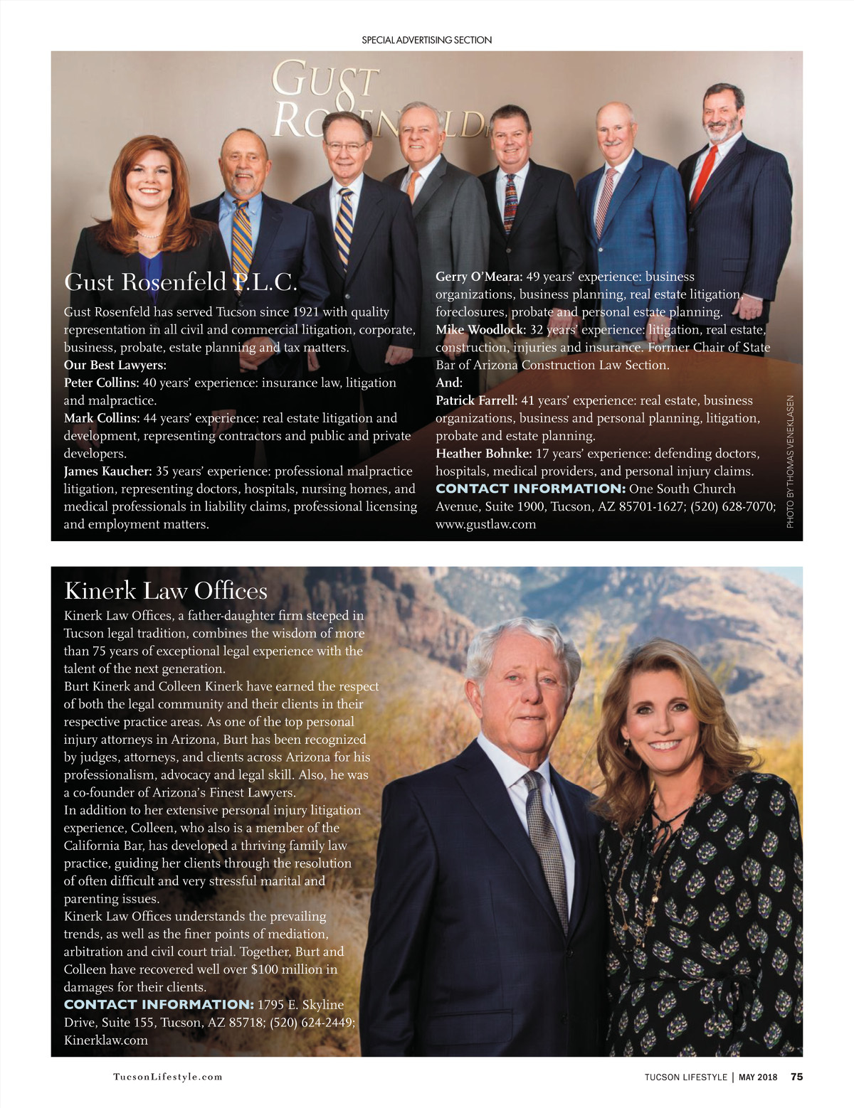 Gust Rosenfeld P.L.C Tucson, AZ Office