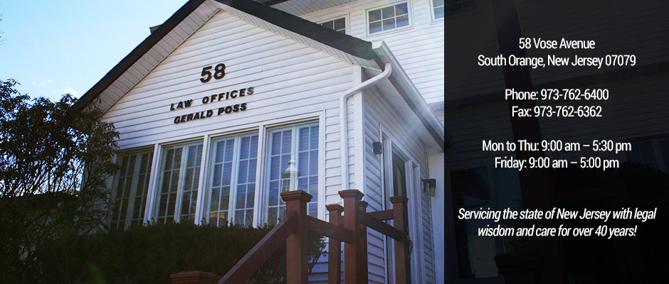 Gerald Poss, PA South Orange, NJ Office