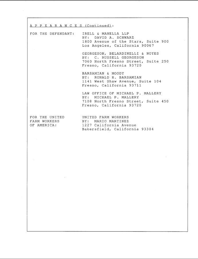 Barsamian & Moody Fresno, CA Office