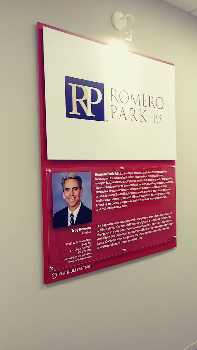 Romero Park P.S San Diego,  Office