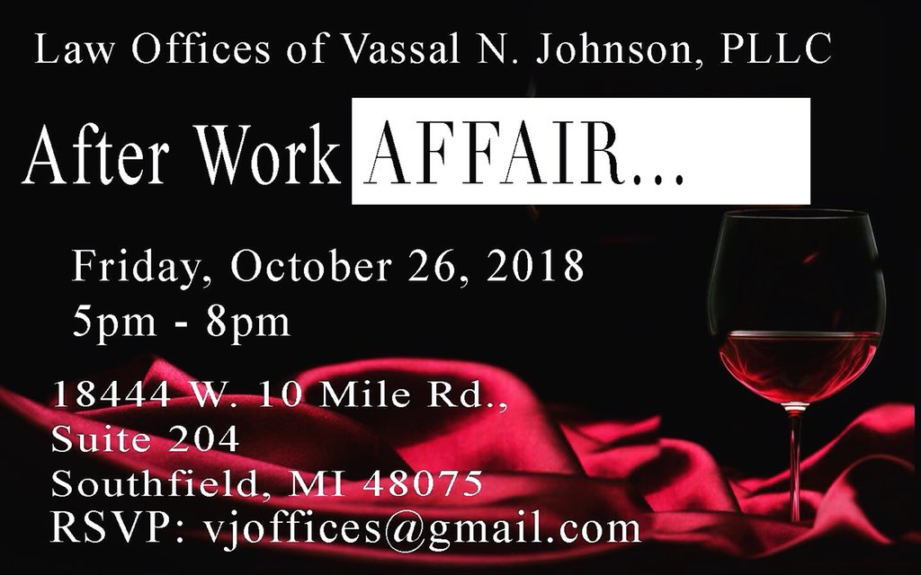 LAW OFFICES OF VASSAL N. JOHNSON II PLLC Southfield,  Office