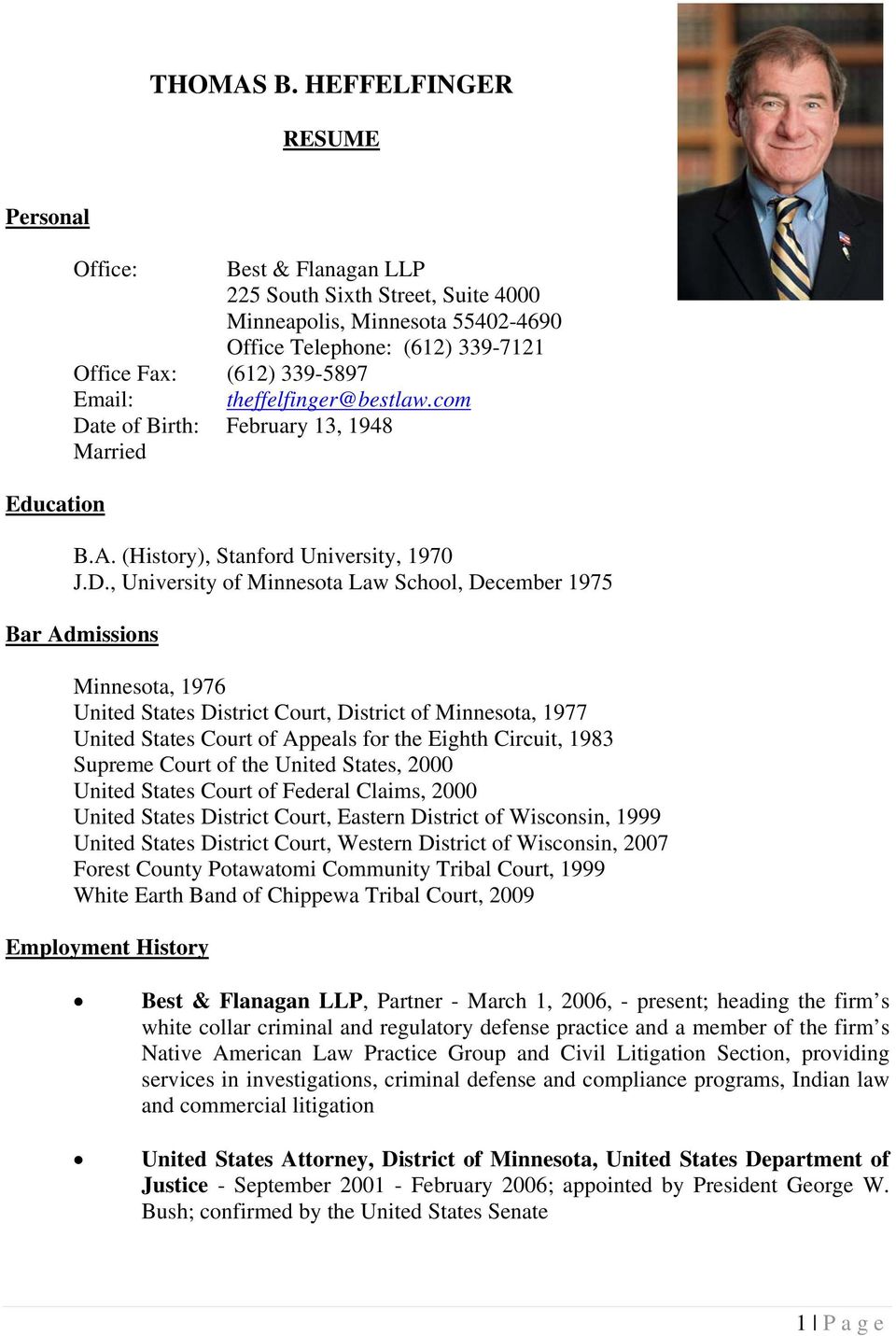 Best & Flanagan LLP Minneapolis, MN Office