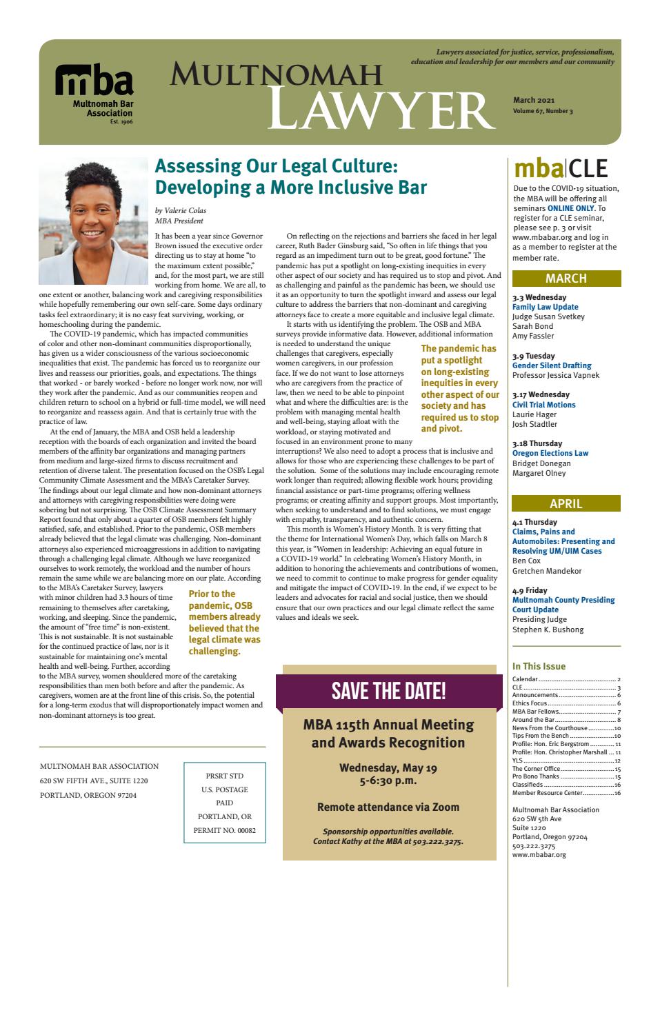 Thede Culpepper Moore Munro & Silliman LLP Portland, OR Office