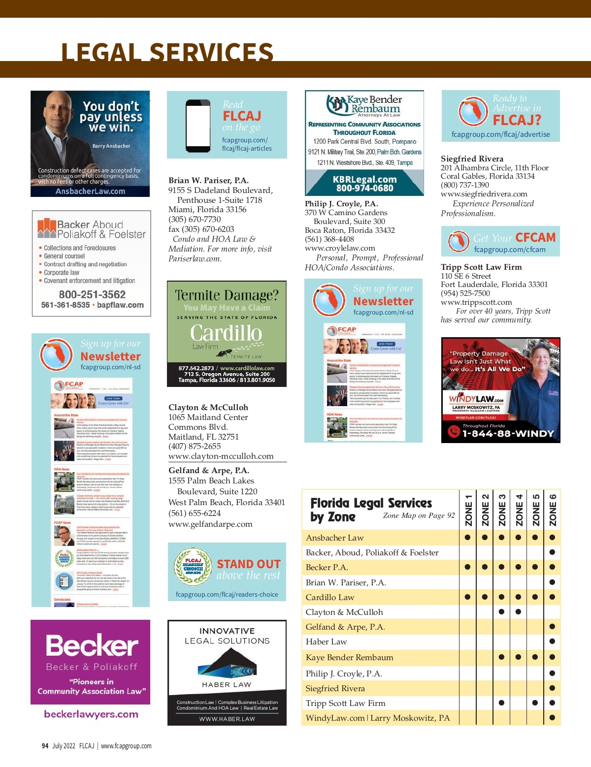 Gelfand & Arpe, P.A West Palm Beach, FL Office