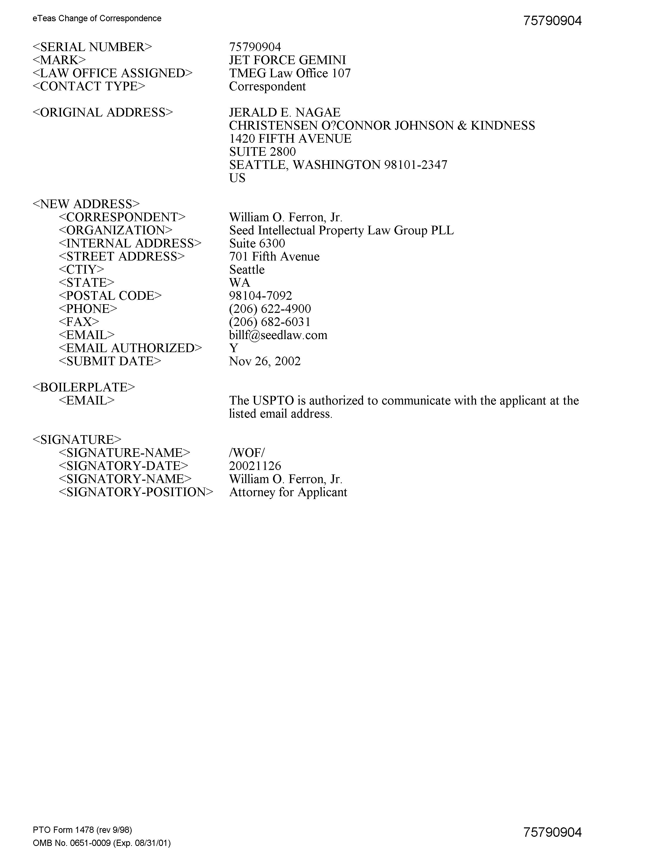 Christensen O'Connor Johnson Kindness PLLC Seattle, WA Office