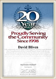 Law Offices of David Bliven New York, NY Office