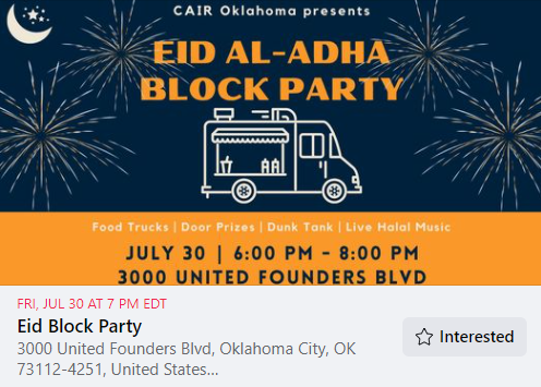 CAIR-Oklahoma Oklahoma City,  Office