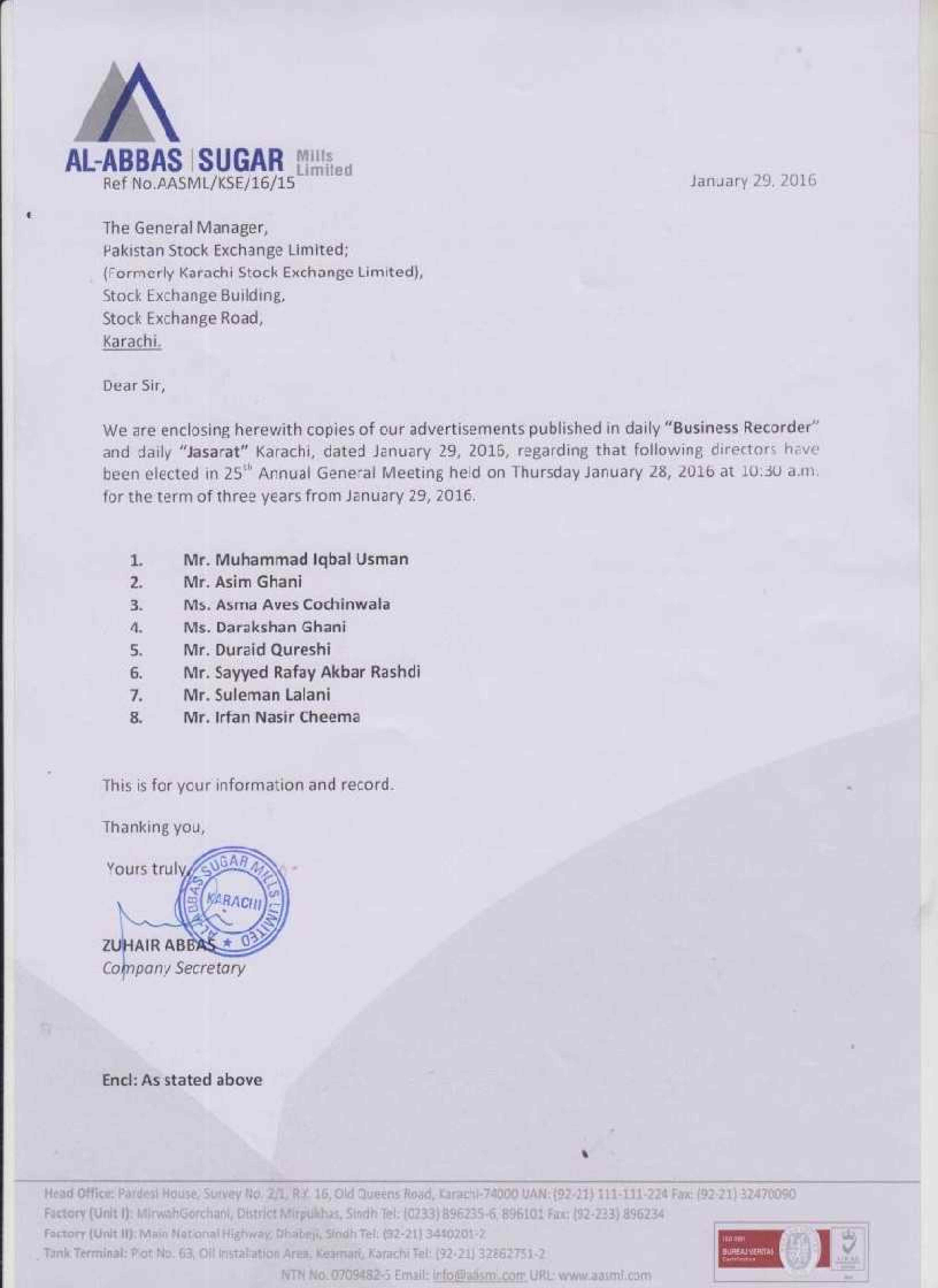 Usmani & Iqbal Karachi, Pakistan Office