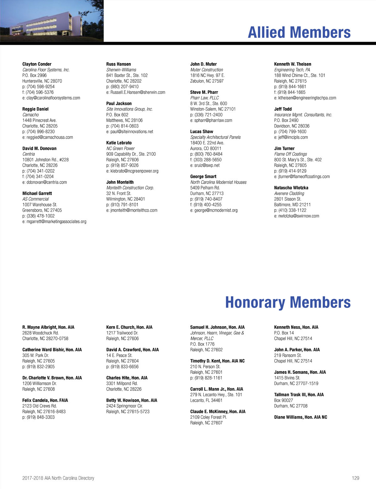 Johnson, Hearn, Vinegar & Gee, PLLC Raleigh, NC Office