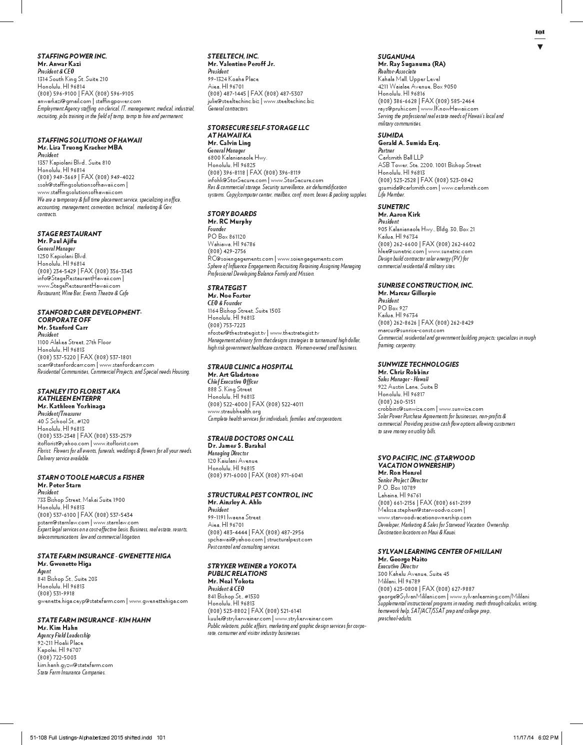 Carlsmith Ball LLP Kapolei, United States Office