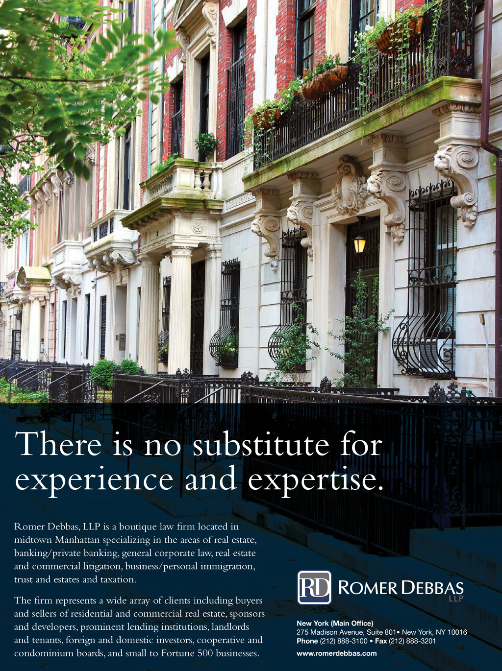 Romer Debbas, LLP New York City, NY Office