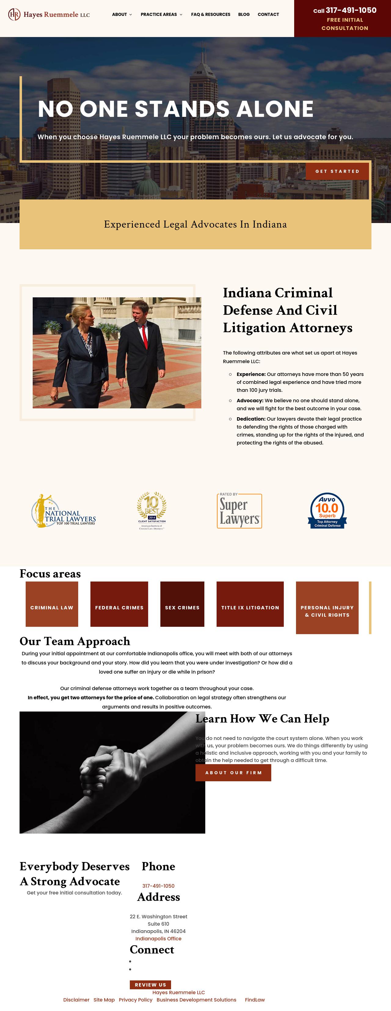 Hayes Ruemmele LLC Indianapolis,  Office