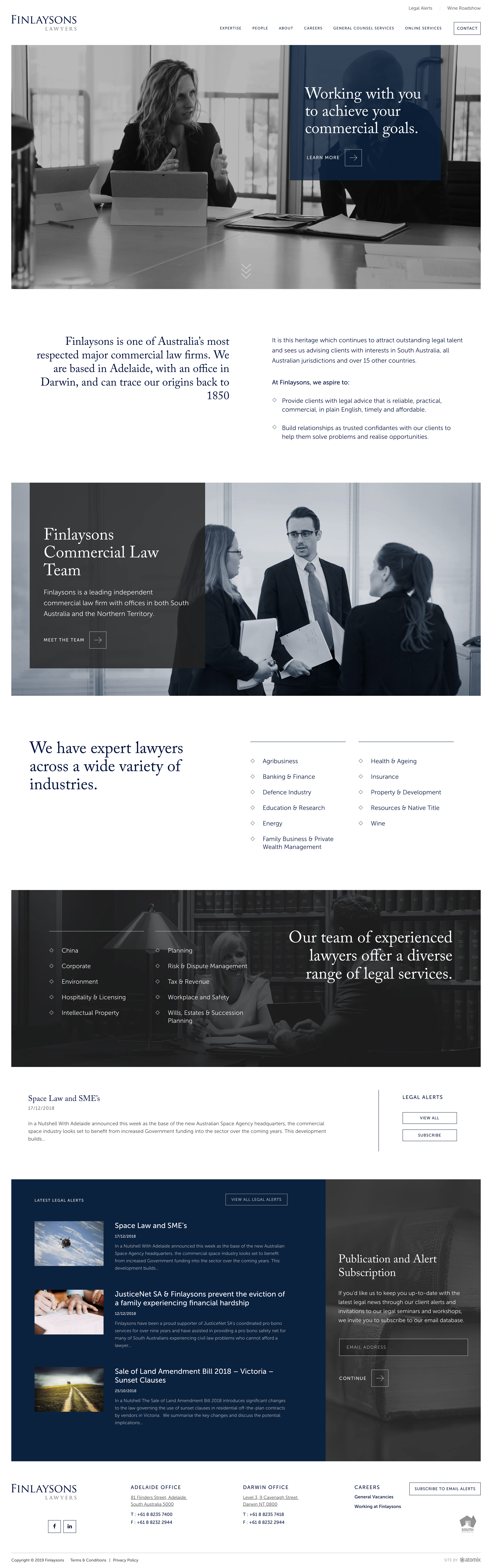 Finlaysons Adelaide, Australia Office