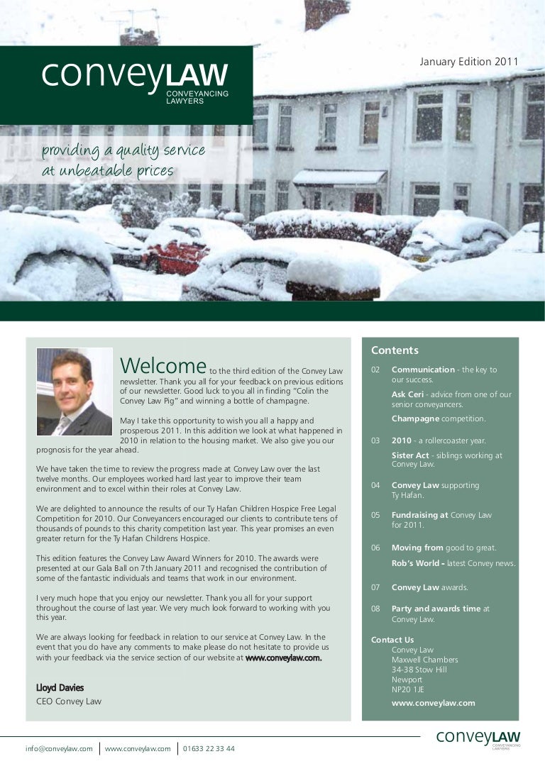 Convey Law Newport, United Kingdom Office