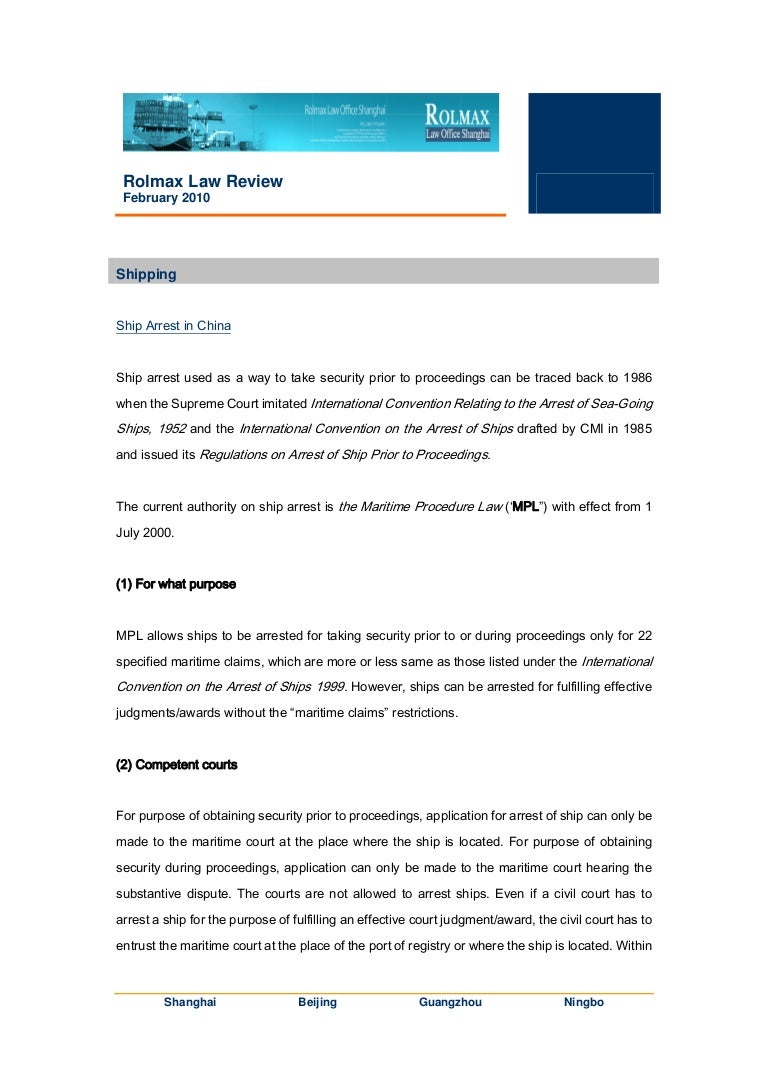 Rolmax Law Office Shanghai, China Office