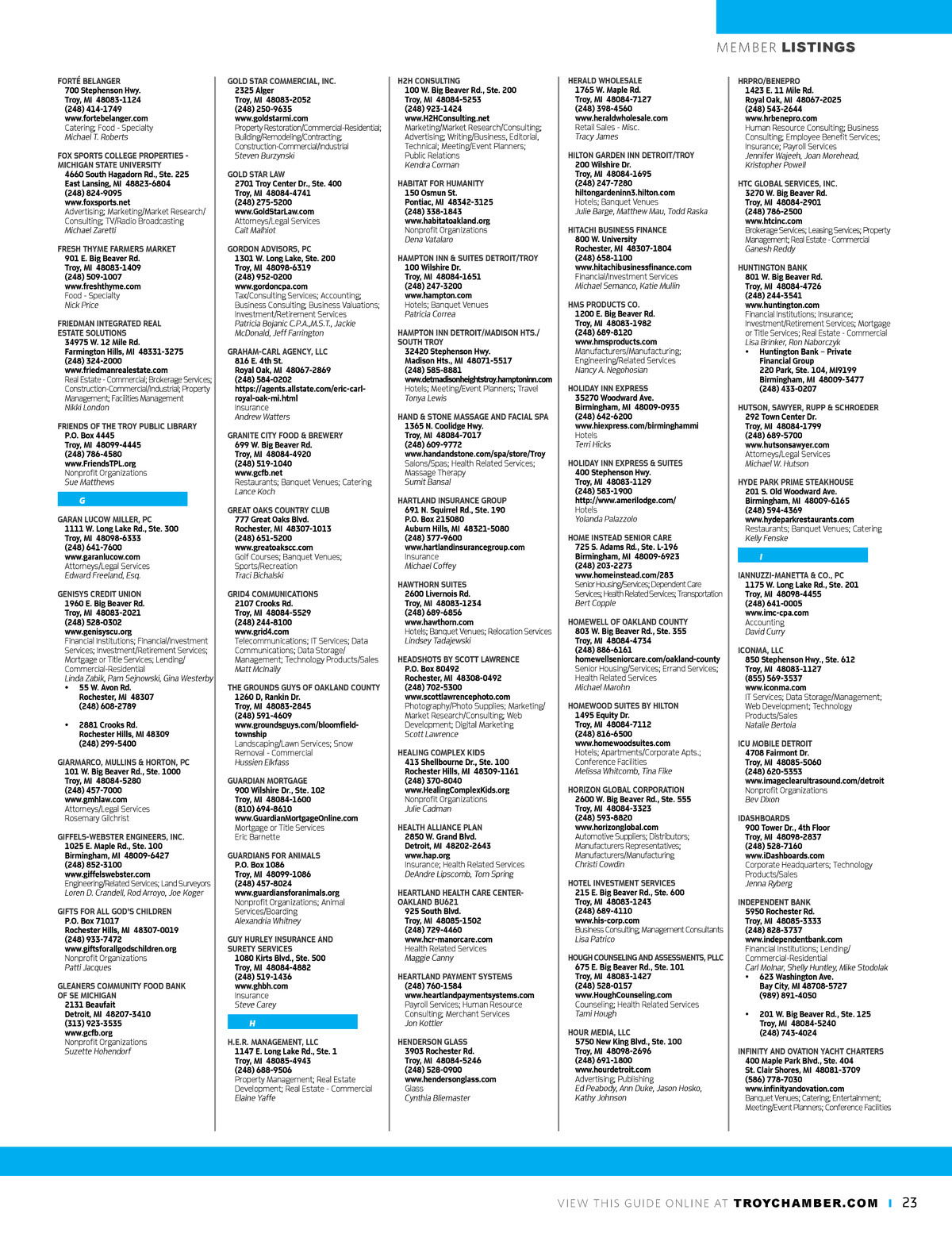 Garan Lucow Miller, PC Troy, MI Office