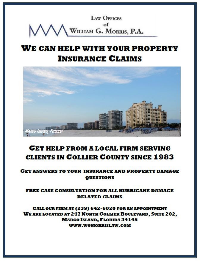 WILLIAM G. MORRIS, P.A Marco Island,  Office