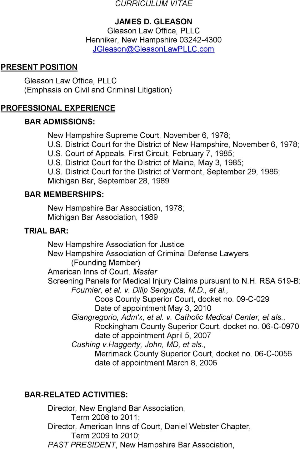 The Stein Law Firm, PLLC Concord,  Office