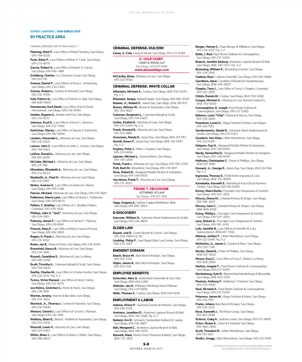 Van Clief & Van Clief LLP La Jolla,  Office