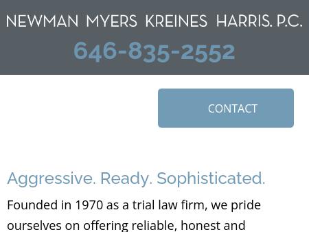 Newman Myers Kreines Gross Harris, P.C New York City, NY Office