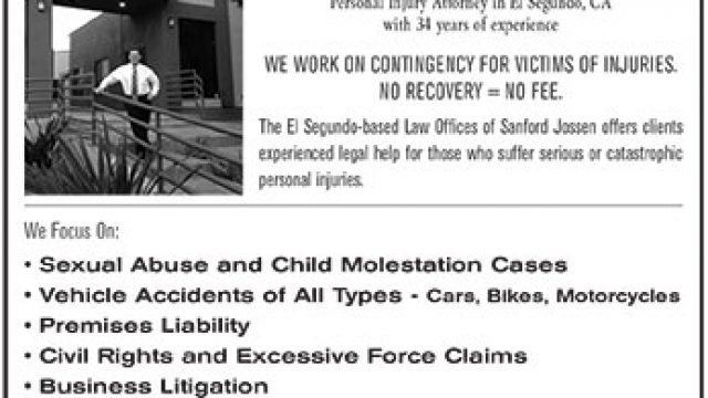 Law Offices of Sanford Jossen Manhattan Beach, CA Office