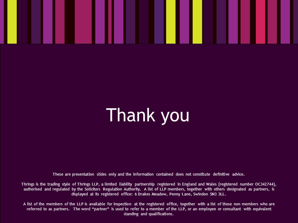 Thrings LLP Swindon, United Kingdom Office