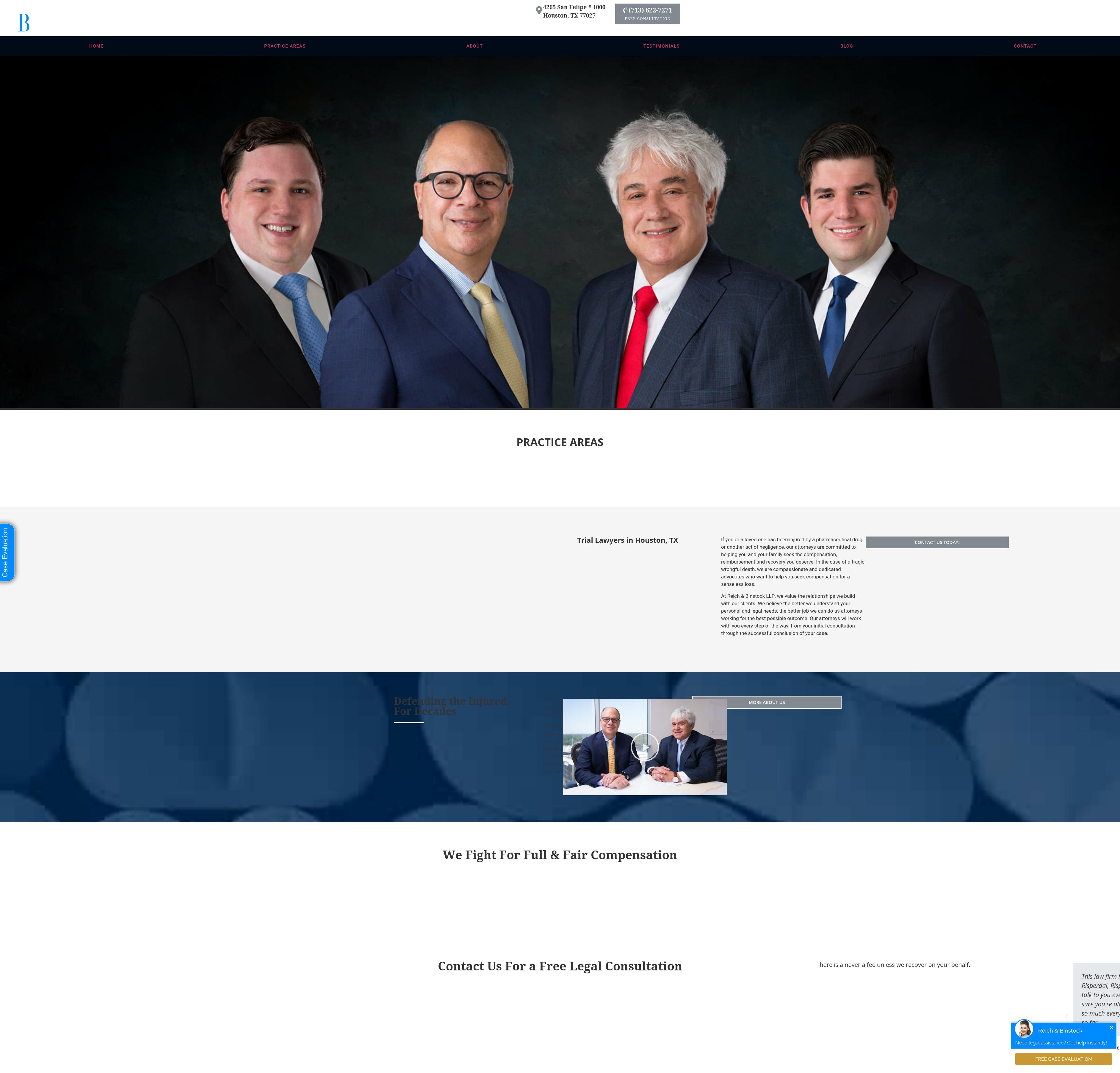 Reich & Binstock LLP Houston, TX Office