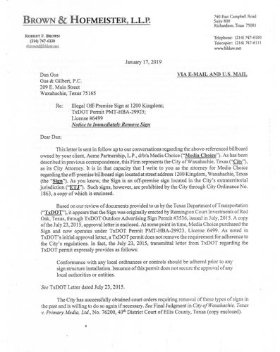 Gus & Gilbert Law Firm - A Professional Corporation Waxahachie,  Office