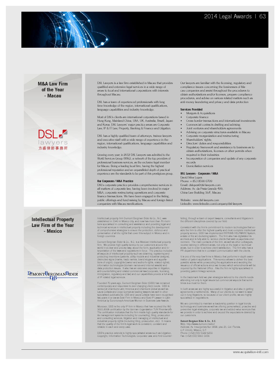 Dumont Bergman Bider & Co., S.C Mexico Office