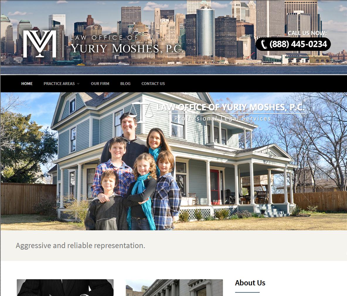 Law Office of Yuriy Moshes, P.C Brooklyn,  Office