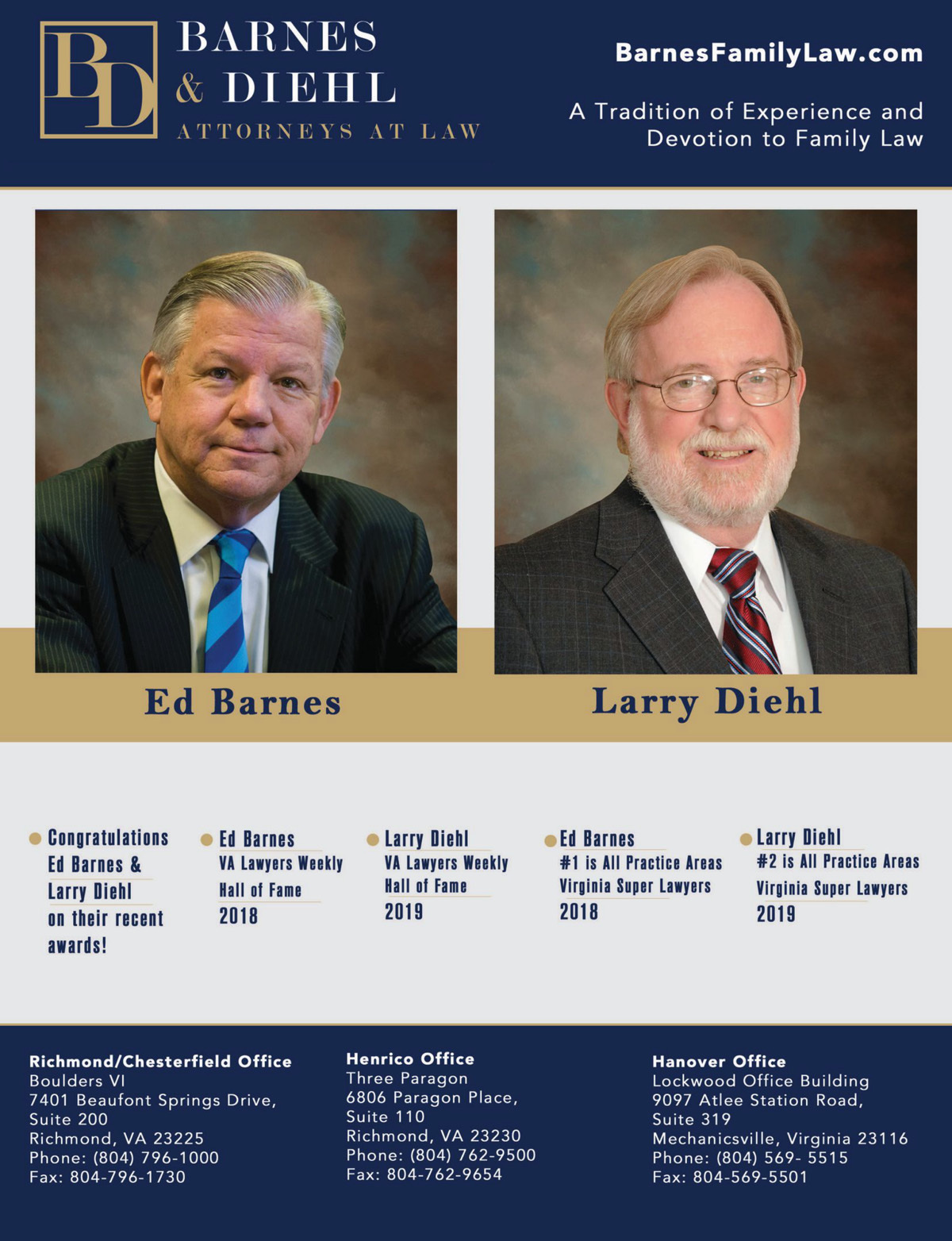 Barnes & Diehl, PC Richmond, VA Office