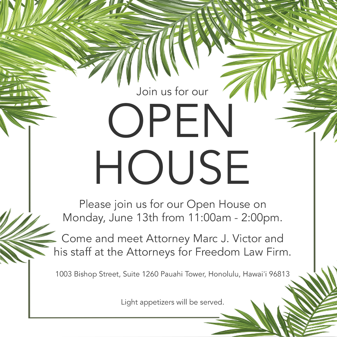 Attorneys For Freedom Law Firm Honolulu, HI Office