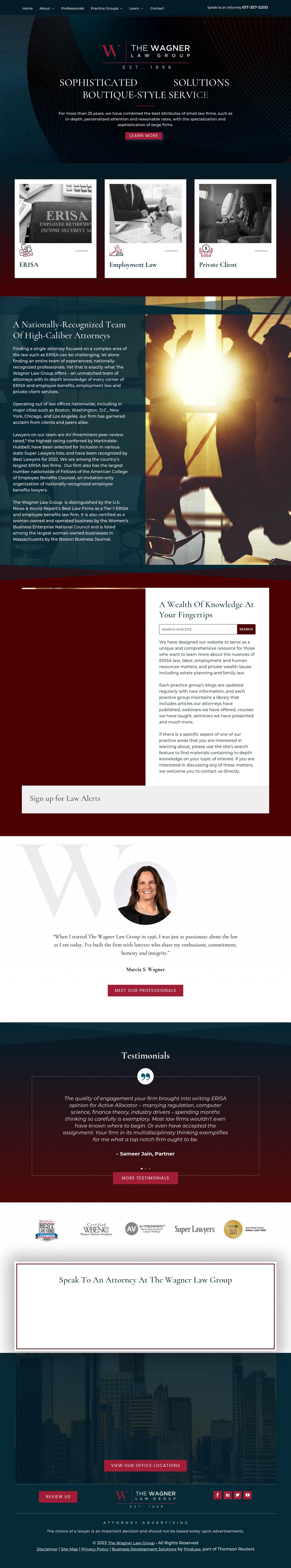 The Wagner Law Group San Diego, CA Office